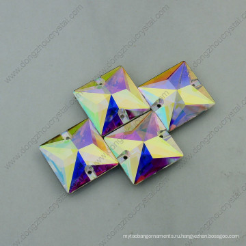 Квадратная форма AB Кристалл одежды камнями (ДЗ-3068)